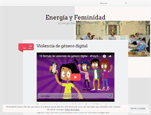 Tablet Screenshot of energiayfeminidad.net